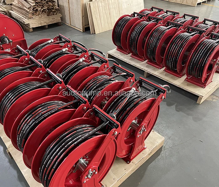 High Pressure Water Jet Drain Clean Hose Reel Sewer Jetter Drain