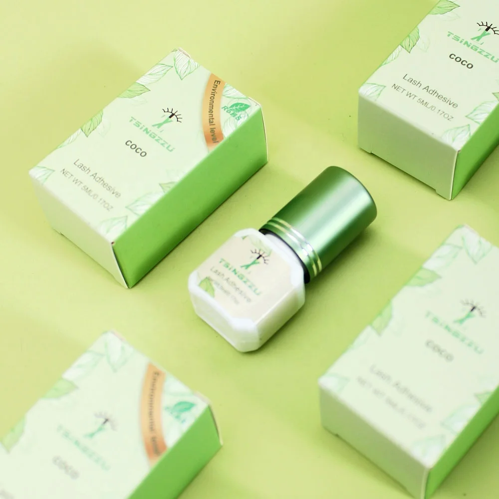 New Ecofriendly Eyelash Glue Fast Dry Strong Individual Private Label