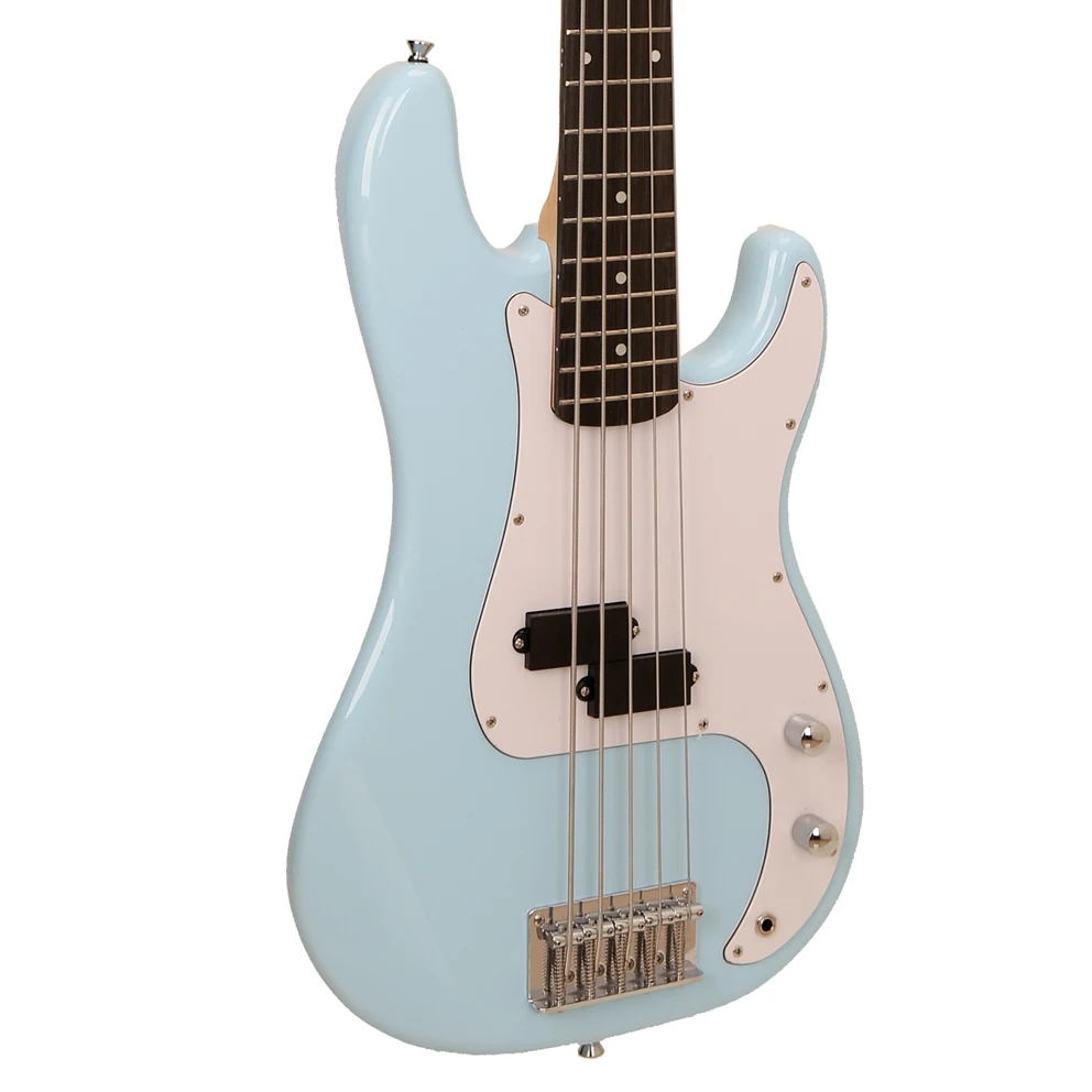 도매 핫 세일 5현 베이스 기타 포플러 바디 메이플 넥 20 프렛 중국 공장 가격 베이스 기타 판매