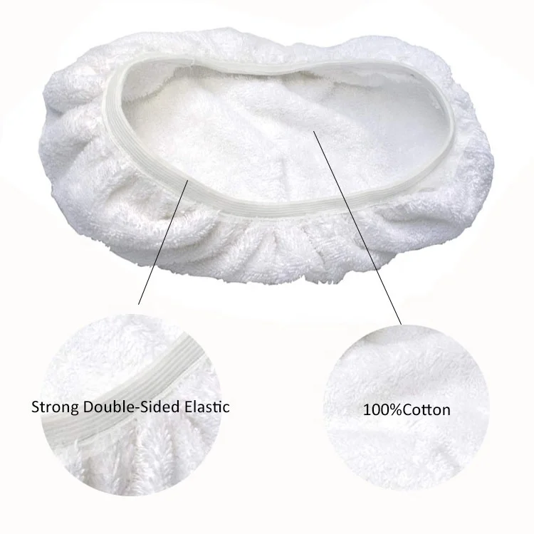 ESD High Quality Best Selling Cotton Pad Terry Cloth Mop Refill Floor Cover With