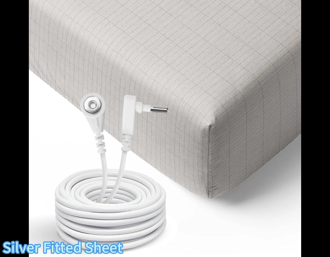 Customized Accept King Cali King Earthing Grounding Fitted Sheet 5% ...