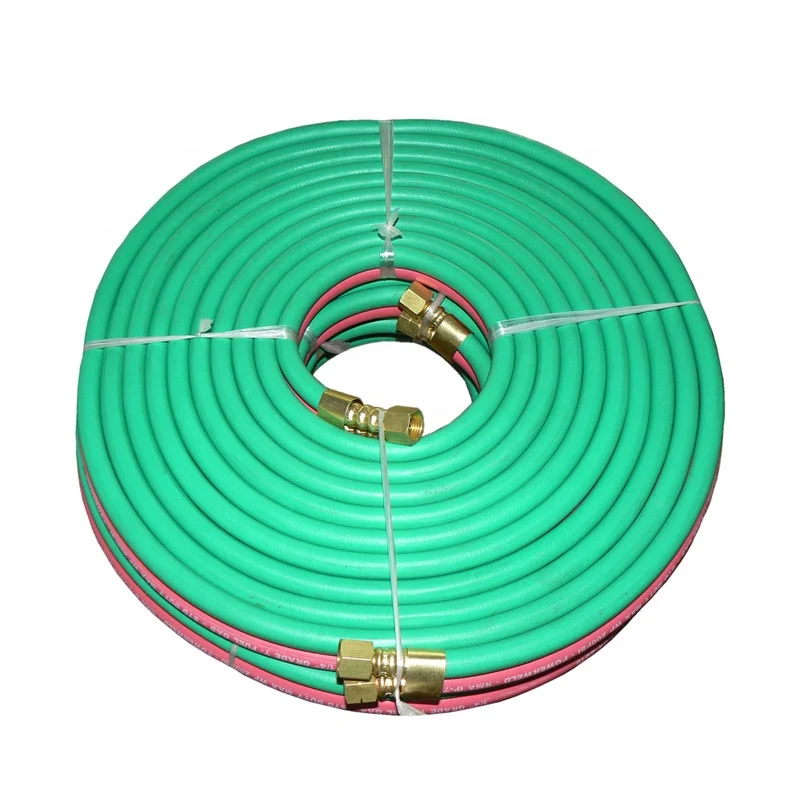 Flexible Oxygen Acetylene Twin Rubber Welding Torch Cutting Hose PVC ...