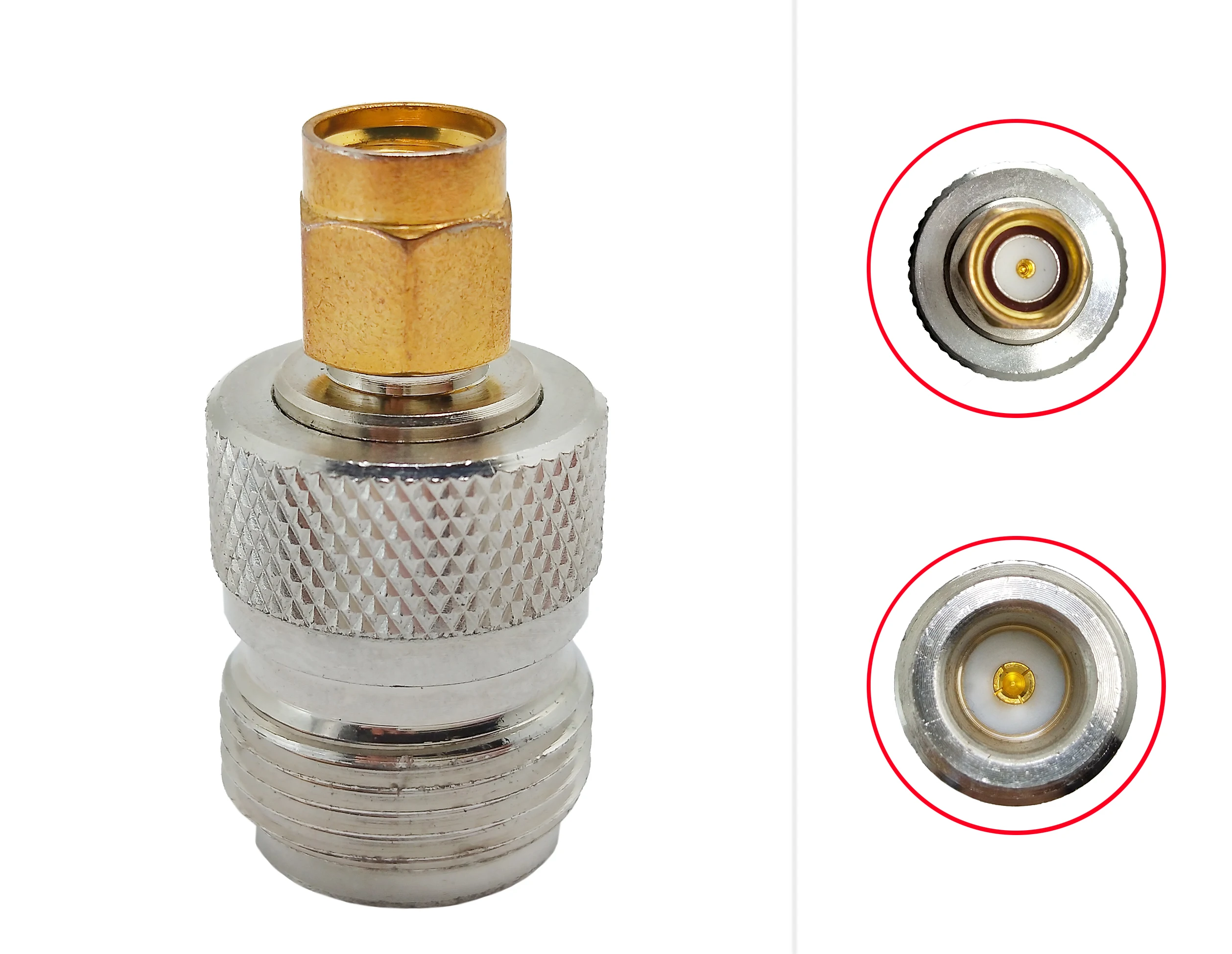 Adapter Connector N Female Jack To RP SMA Male Plug Straight RF Connector Adaptor factory