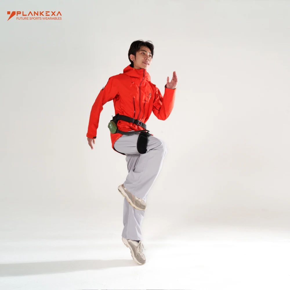 2kg Lightweight Wearable Electronic Motors Powered Lithium Battery Walking Adjustable Carbon Fiber Exoskeleton Robot