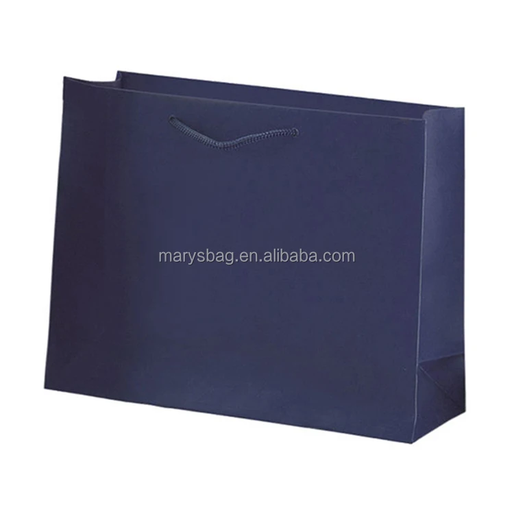 Laminated Eurotote Paper Bag With Matching Macrame Handles - Buy