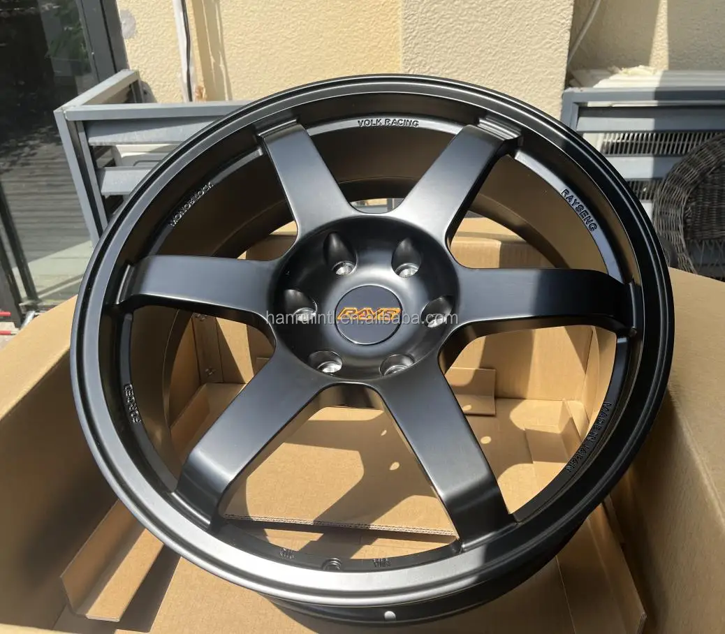 Custom Offset 18 19 20 Inch Bronze Volk Racing Rims Te37