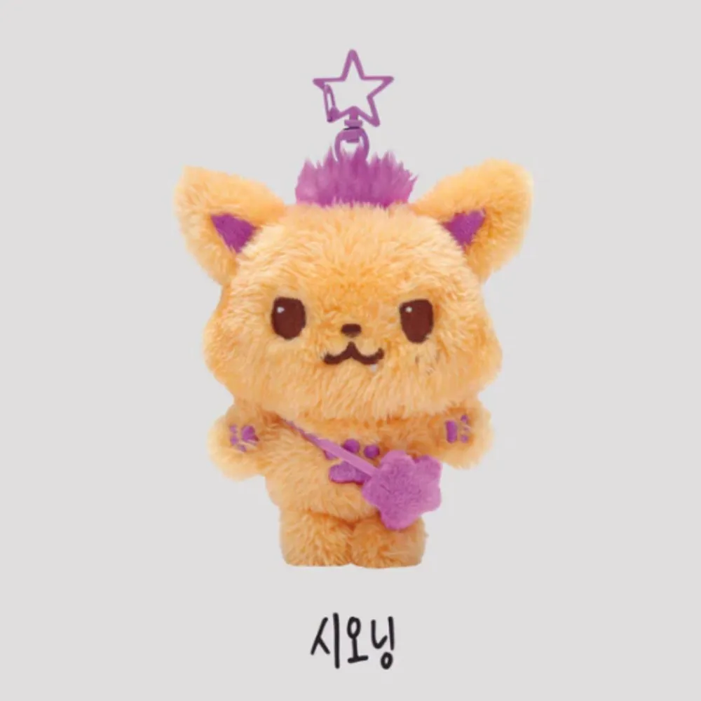 KPOP Milk Tea Cat Doll Keychain Jaehee Riku Ryo Plush Doll Fashion