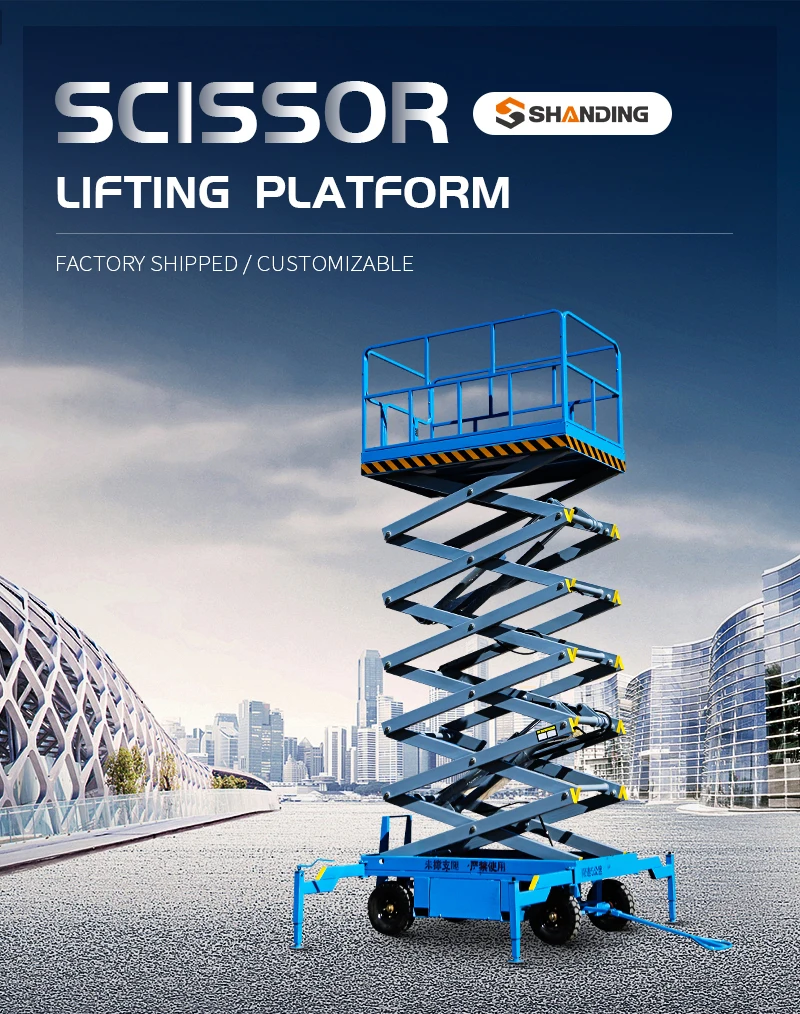 Scaffolding Scissors Lift Scaffold Moving Scissor Lifting Platform