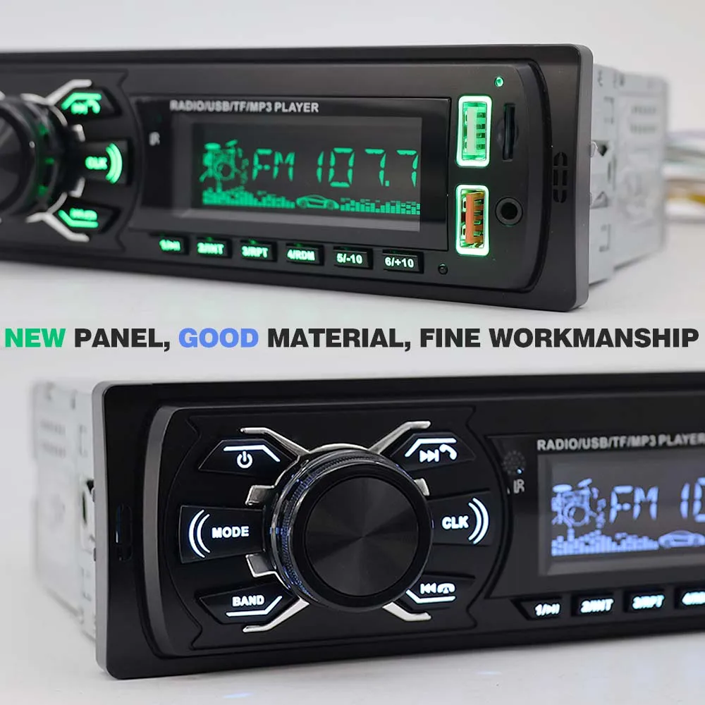 Low Price Wholesale1din Blue Tooth Fm Transmitter Car Stereo Music