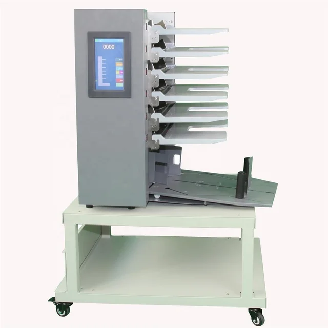 NCR paper collating machine, paper sheet collator