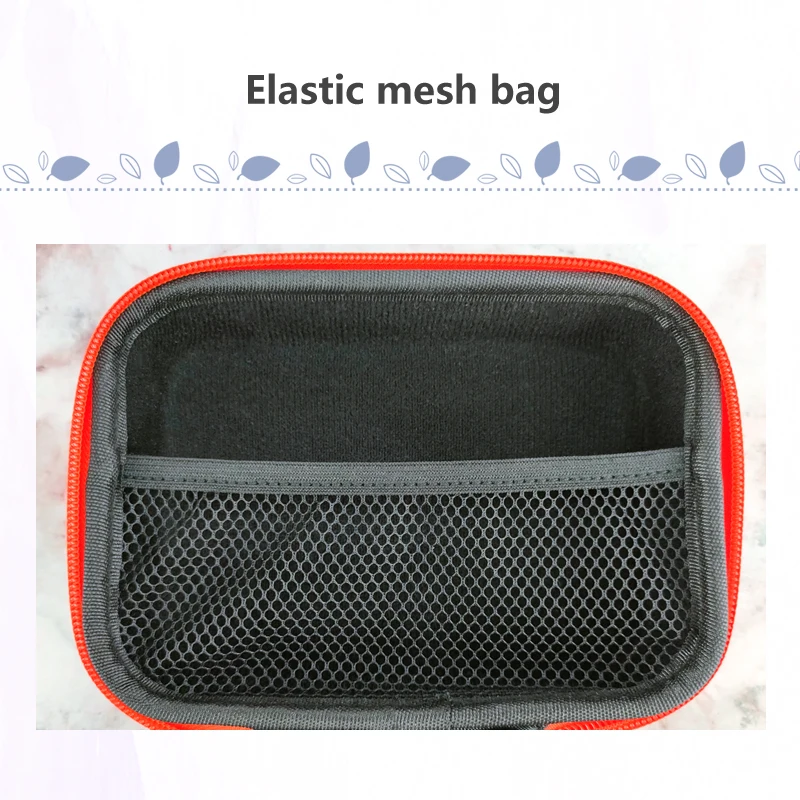 Custom Logo Electronic Cable Accessories Bag Organiser Travel Carrying Cable Organizer Bag EVA Tool Case supplier