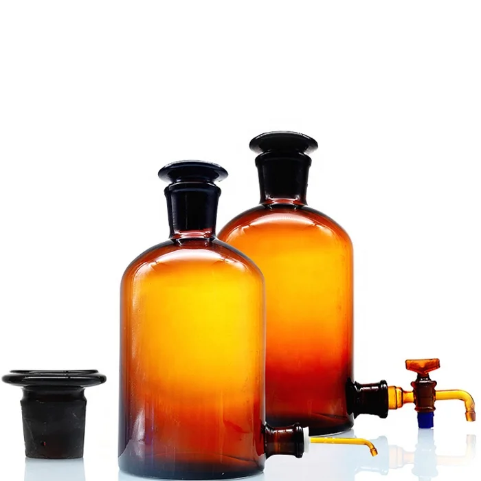 Tiandi Lab 1000ml Glass Aspirator Bottle With Outlet for Tubing