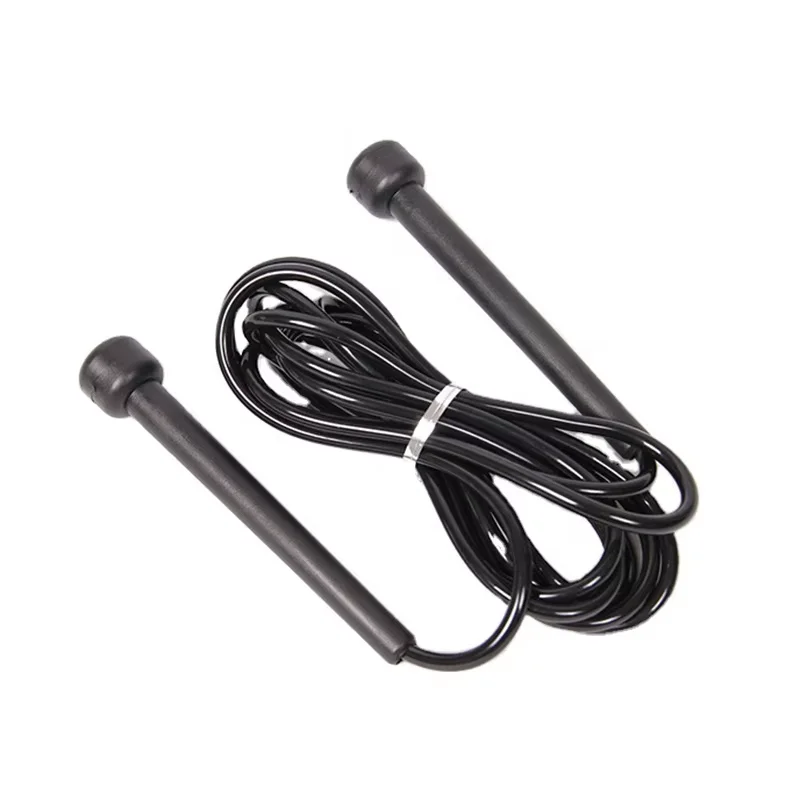 Rising Fitness Customizable Skipping Jump Rope Training Rope PP Handle Light Steel PVC Material Custom