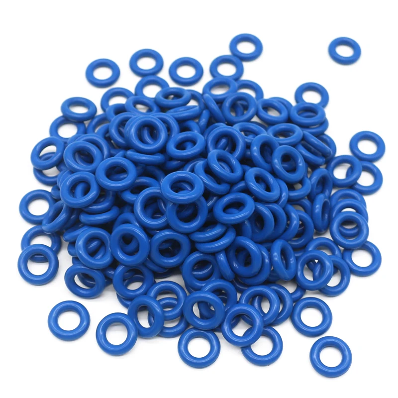 O Rings Inyectores Universal Fuel Injector Repair Kits FKM Rubber O Ring for Bosch ASNU08C 7.52*3.53MM 9250930023