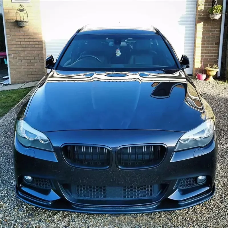 For Bmw F10 F18 Mp 2 Parts Look Front Lip Gloss Black Water Transfer 