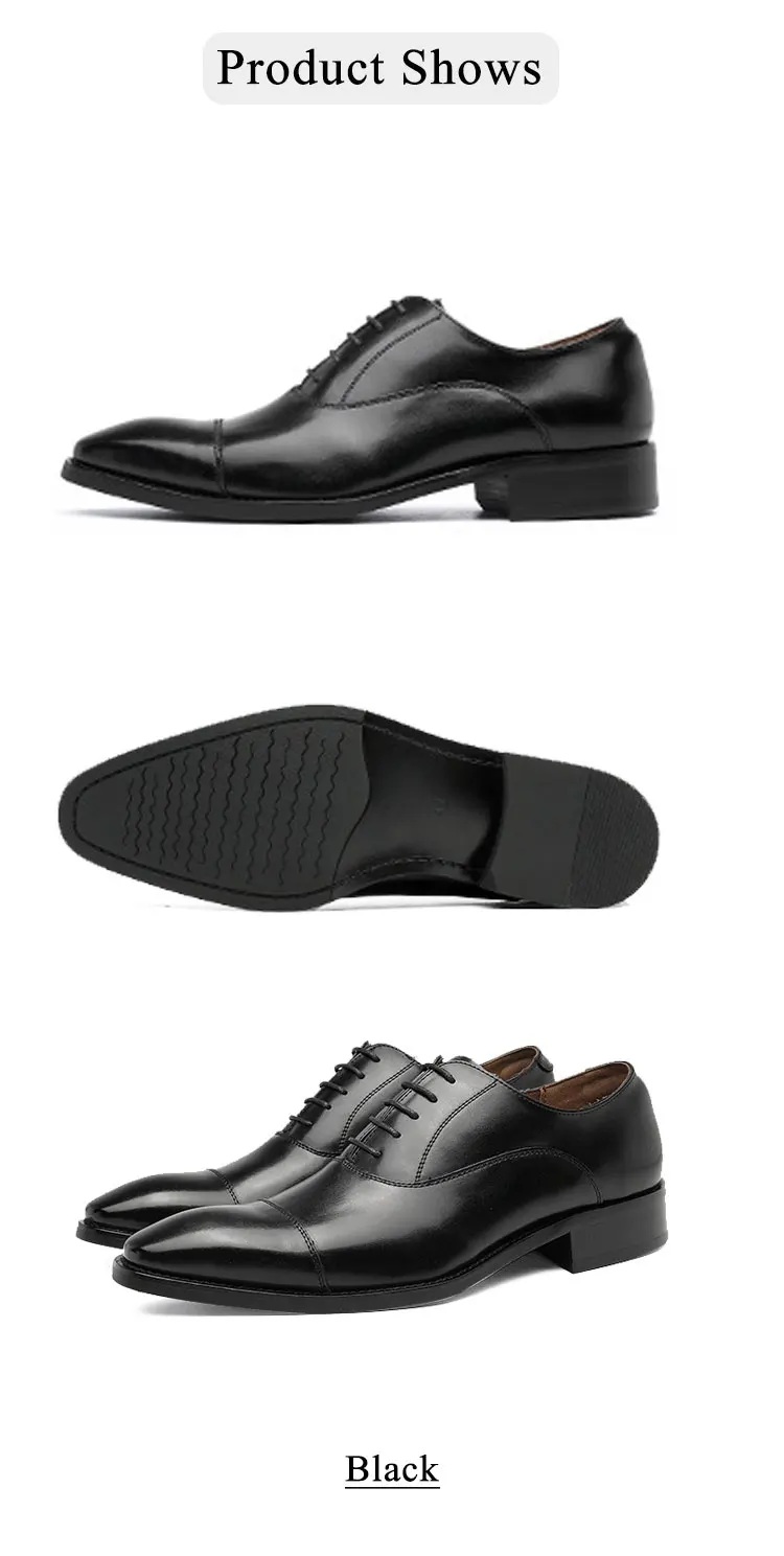 Luxury Leather Shoes - Detail View