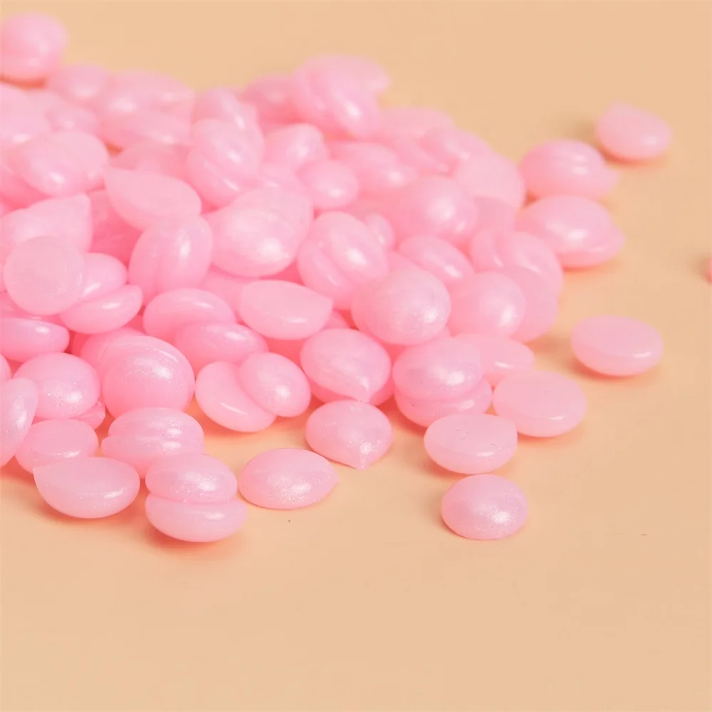 Time to Date 1LB 1pound Hypoallergenic Glitter pink Shining Color Facial Brazilian Bikini and Legs at Home 450g Wax Refill