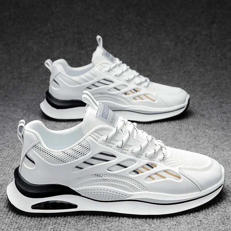 Fast Shipping Men Breathable Running Shoes Outdoor Sport Fashion Casual Shoes