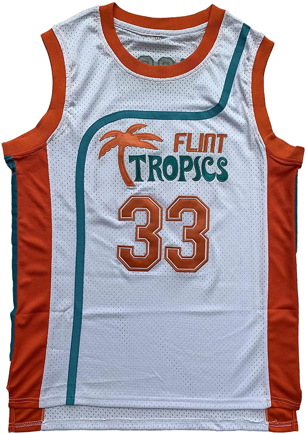 Flint Tropics Semi Pro Jackie Moon Basketball Uniform Costume
