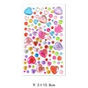 Cuore colorato grande - Circa 109 pezzi 9,3x15,8 cm