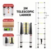 Échelle télescopique simple, 2 m / 7 marches