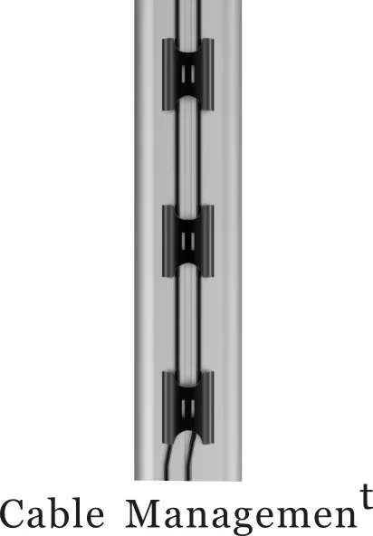 Height Adjustment Mobile Computer Cart