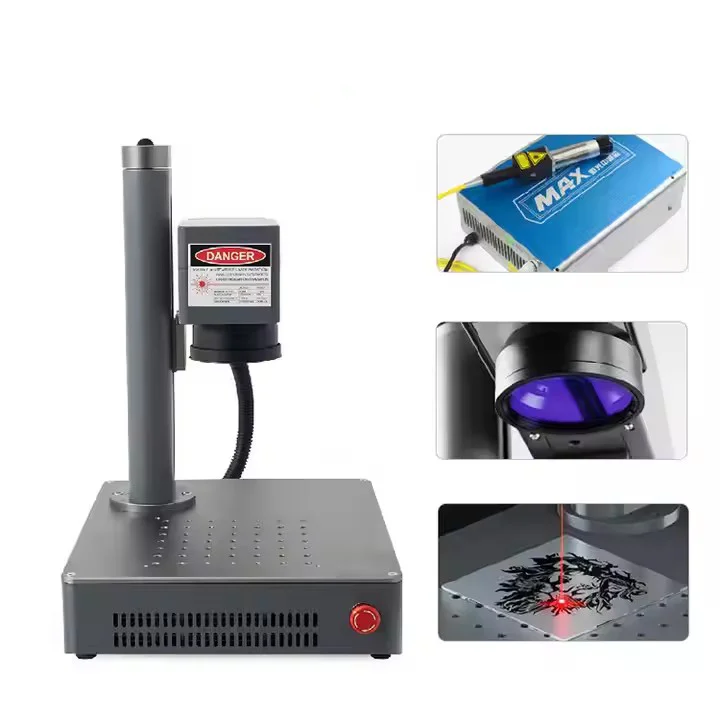 Multifunctional Desktop Portable 20w 30w 50w 100w Laser Marking Machine Fiber Laser Engraving Machine for Metal