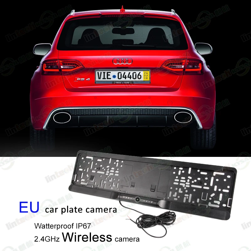 wireless EU plate camera