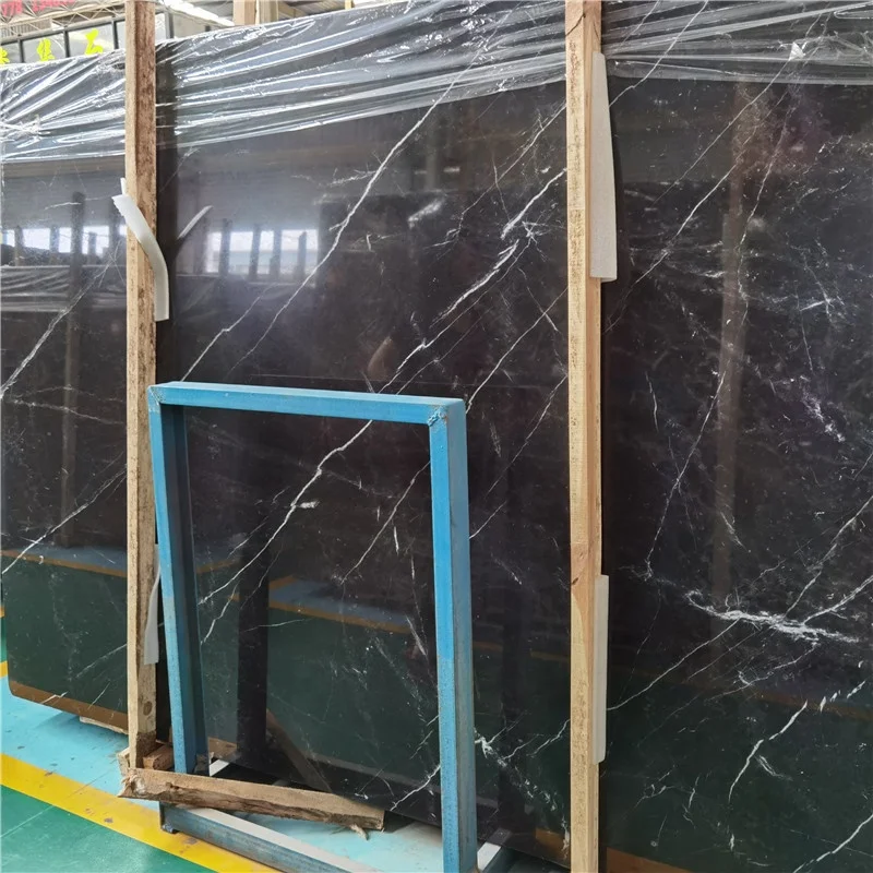 포르토르 골드 블랙 대리석 바닥 디자인, 대형 대리석 바닥 슬래브, 대량 구매용 대리석, 도매 판매