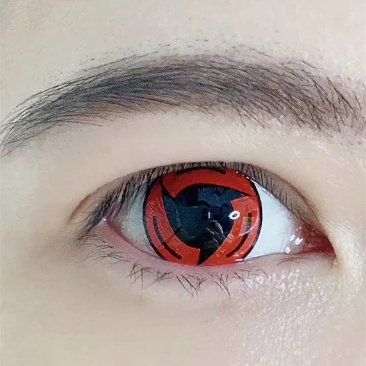 Контактные линзы Sasuke eyes для косплея аниме Шаринган