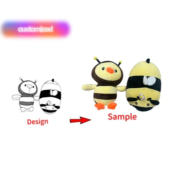 Custom Made Plushies with Logo Plush Toys Manufacturer Case Soft Stuffed Mascot Doll Maker Proofing Design Animal Unisex