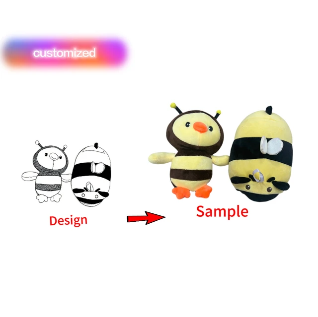 Custom Made Plushies with Logo Plush Toys Manufacturer Case Soft Stuffed Mascot Doll Maker Proofing Design Animal Unisex
