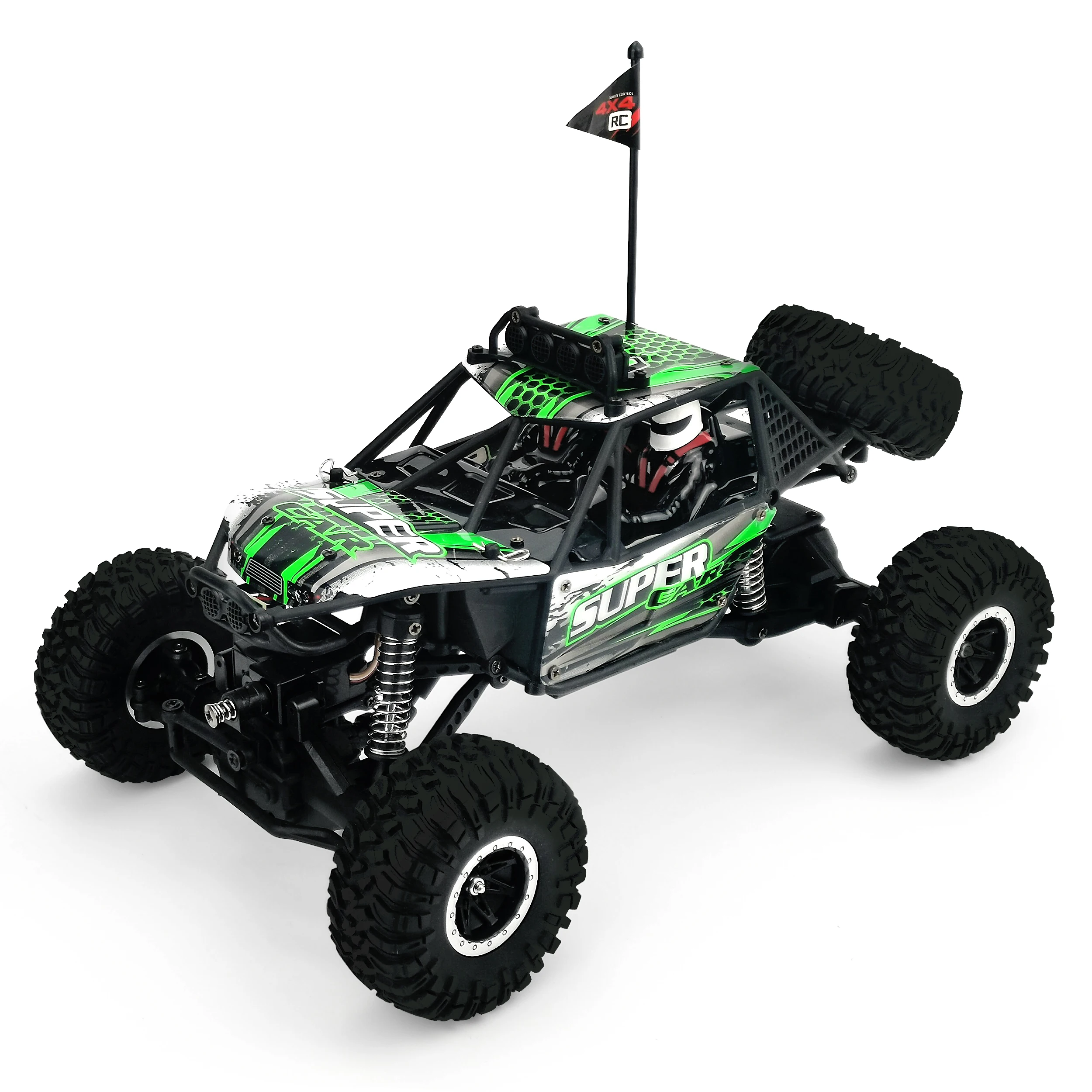 送料無料1/16スケールクライミング2.4Ghzラジコン玩具ロック