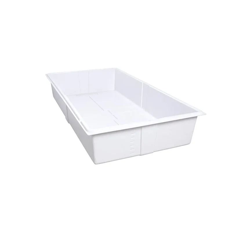 Custom Vacuum Forming Plastics 5x10 Flood Tray Ebb Flood and Drain Tables Hydroponic Trays