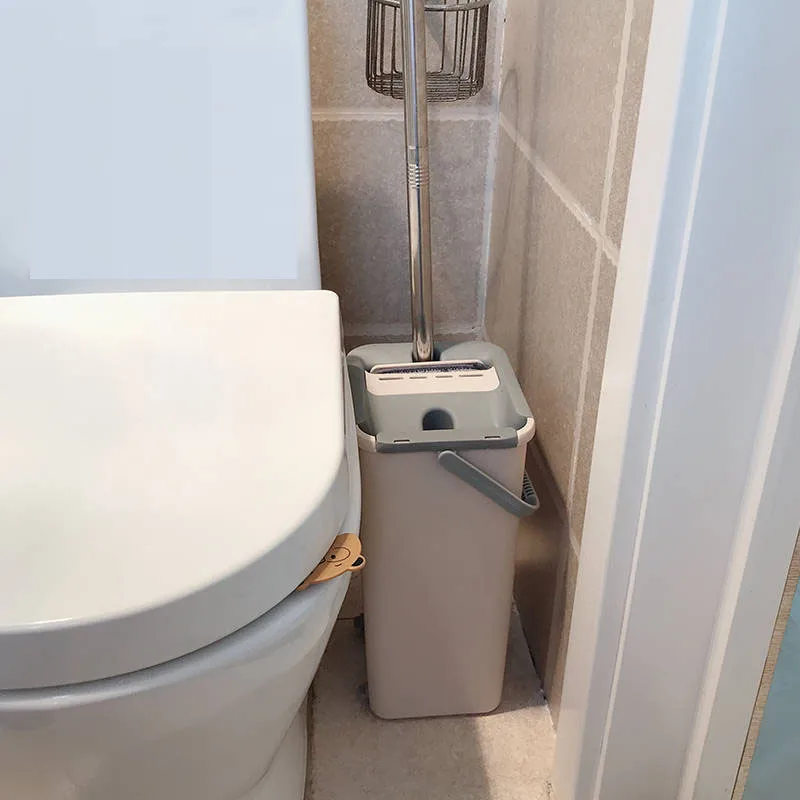 Новый дизайн ручная швабра и приспособление для мытья дома без необходимости Волшебная плоская с набором ведра