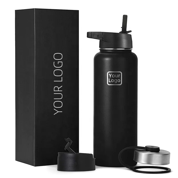 32oz 40oz Stainless Steel Water Bottles Leak Proof Vacuum Insulated Water Bottle Thermos Flask