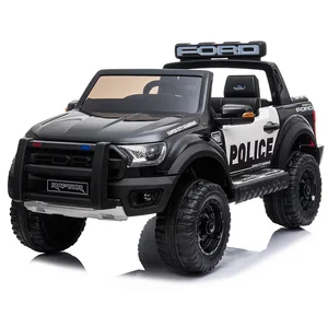 Hot Selling F150 Licensed Kids Police Cars Electric 12V Battery Powered Ride on Toys for Children  to Drive