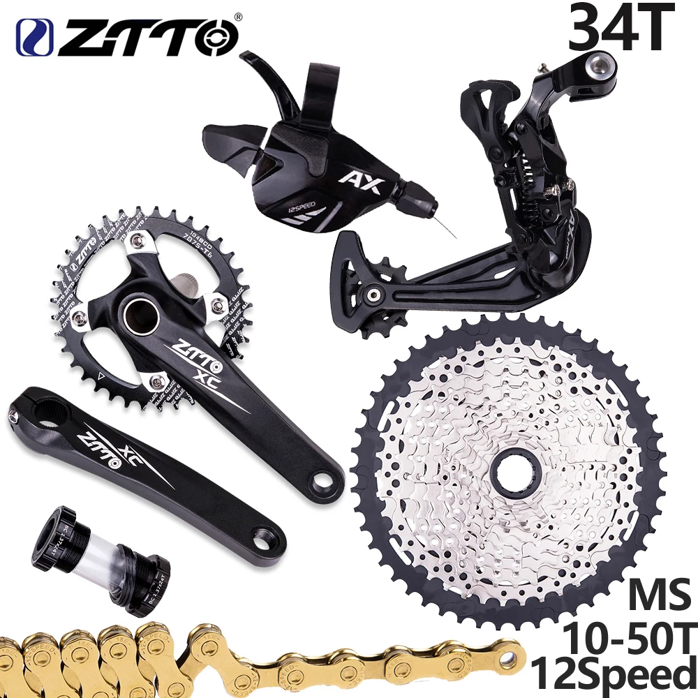 ZTTO MTB Bike 12 Speed Groupset Kit - MS Micro Spline