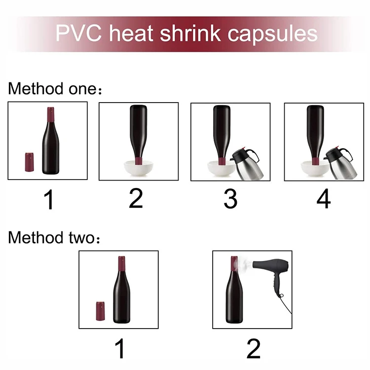 Custom PVC Shrink Capsules - Secure and Stylish Solutions