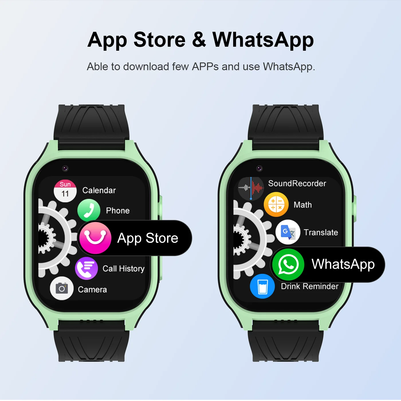 New Type of Watch with Locator Function for Children and Students, SOS Call, Video Call, Music Player, 4G Smartphone Watch