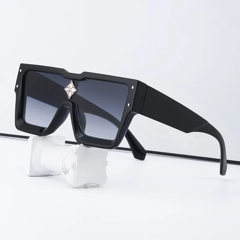 2023 New Luxury Brand Black Oversized Shades Lady Refined Design Larg –  Jollynova