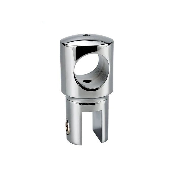 Shower Screen Round Tube Adjustable Support Bar Fitting Brackets Interior Sliding Door Accessories Rod to Glass Connector