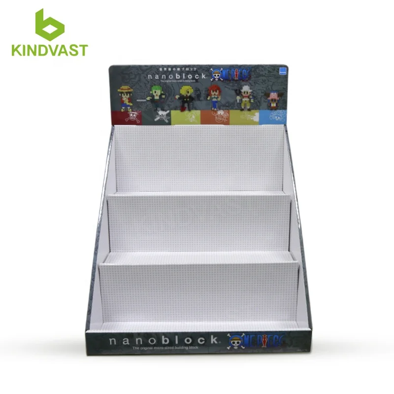 PDQ Counter Show Stand Display Box Custom Retail Corrugated Cardboard Counter Top Display for Convenience Store