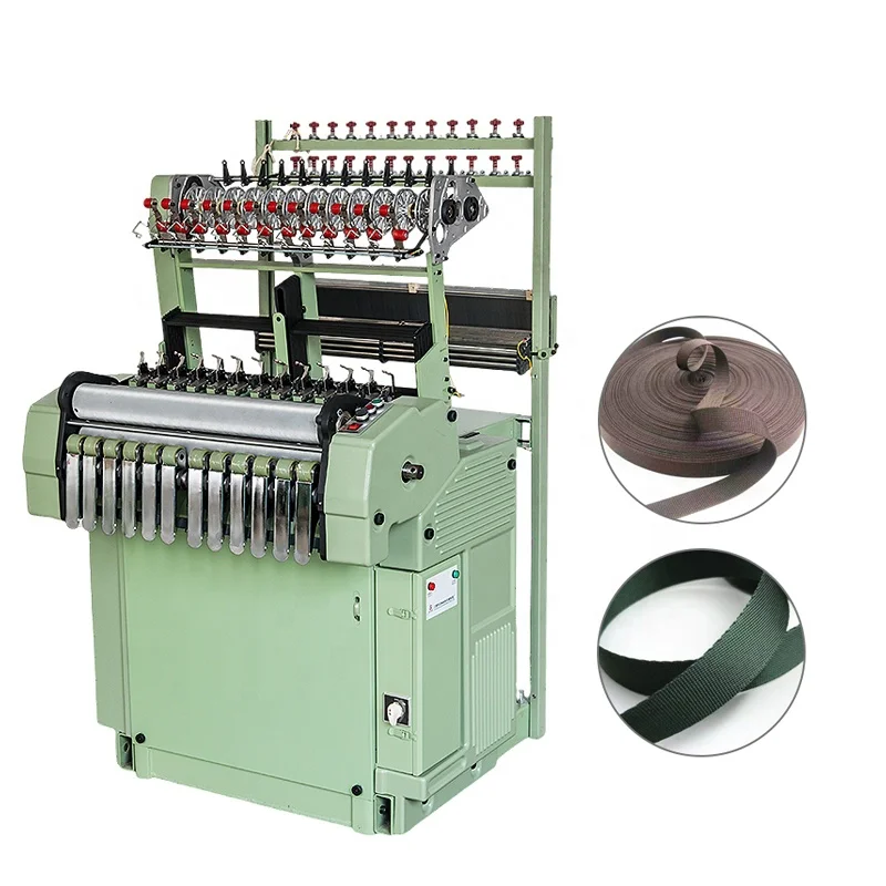 Goodfore High Speed Webbing Needle Loom Weaving Machine Good Quality Elastic Rubber Band Machine Webbing Tape Making Machine