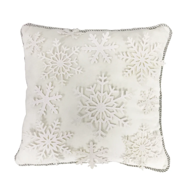Оптовая продажа 40 см белая диванная подушка пустая Заказная декоративная