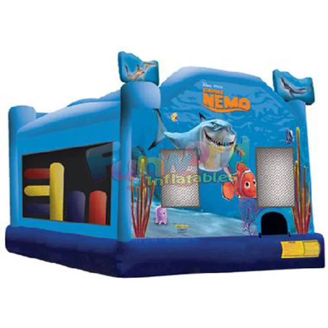 Inflatable Nemo Combo Bouncer Castle Moonwalk House air Bouncy Inflatable