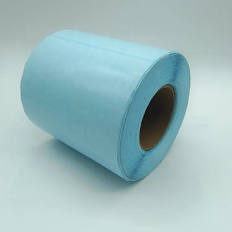 Customizable Colors Jumbo Roll PE Coated Release Glassine Paper Single Side Silicone Adhesive Sticker Liner