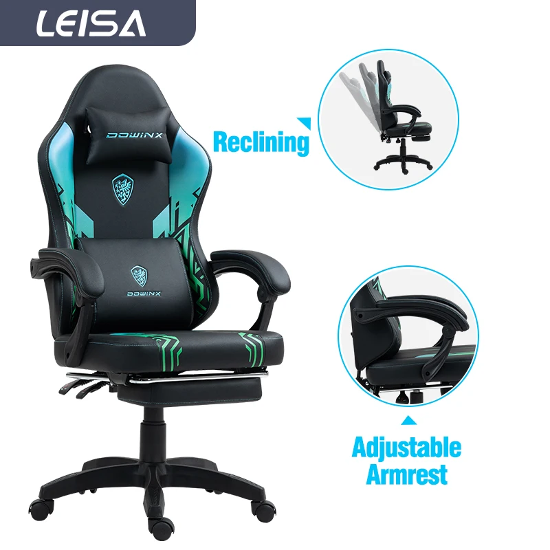 10 Year Production Experience Adjustable Adult 140 Degree Office Swivel Computer Gaming Chair with Beautiful Printing Pattern