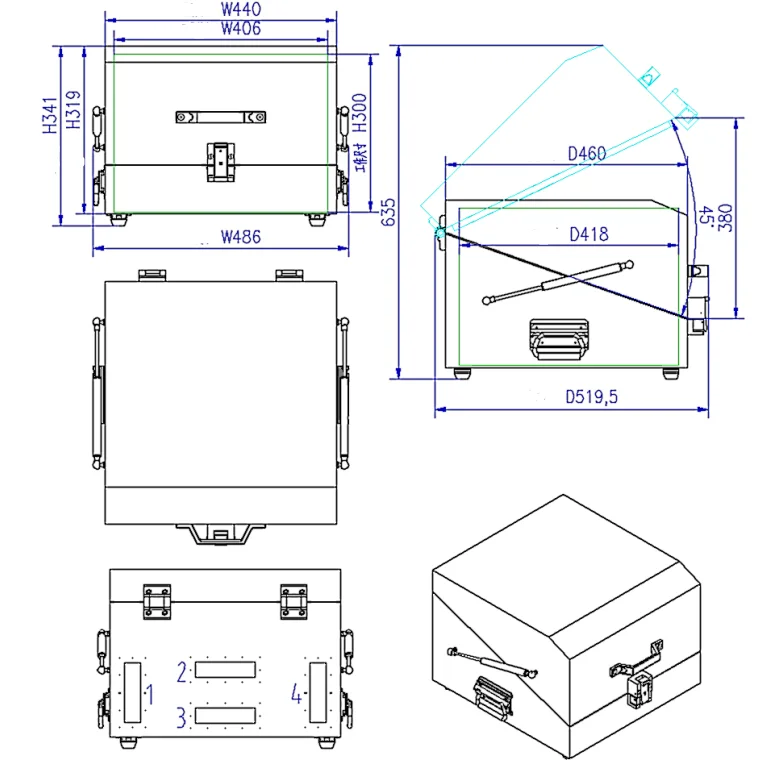 Semi Automatic Shielded Box for Wifi Router PCB Design Shielding test ...