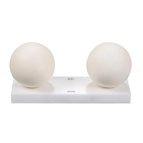Ceramic Dumbbell Ball 2D 3D Detection Ball Mirror Matte Ball for the Calibration and Measurement of Optical Imaging Instrument